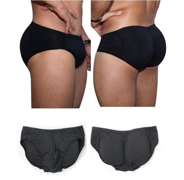 

men butt lifting underwear high waist modeling shapewear panties black plus size shaper tummy control bottom s3xlshaper men padde2383193, Black;brown