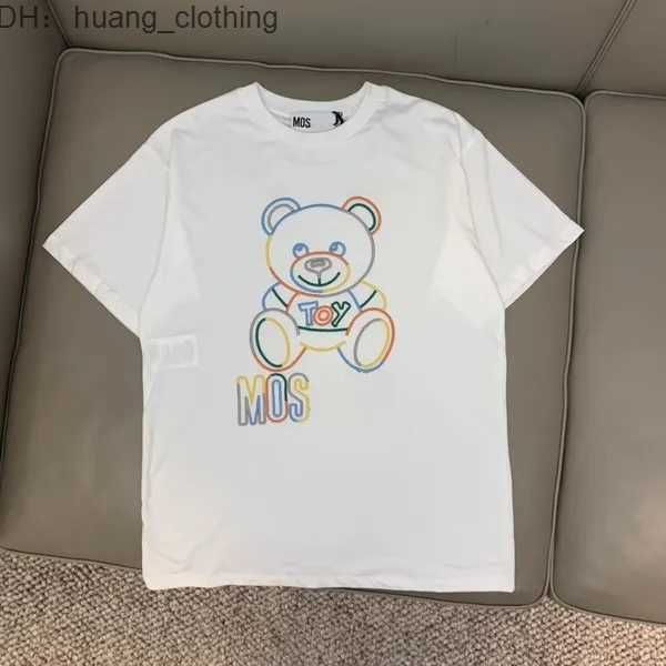 

sunmmer womens mens designers fashion letter short lady luxurys casual clothes t-shirts clothing moschino 4 x04g, White