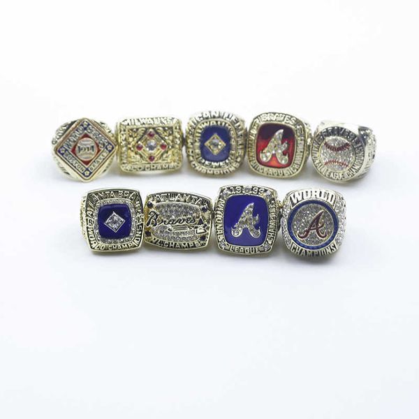 

9 mlb warrior baseball championship ring set, Silver