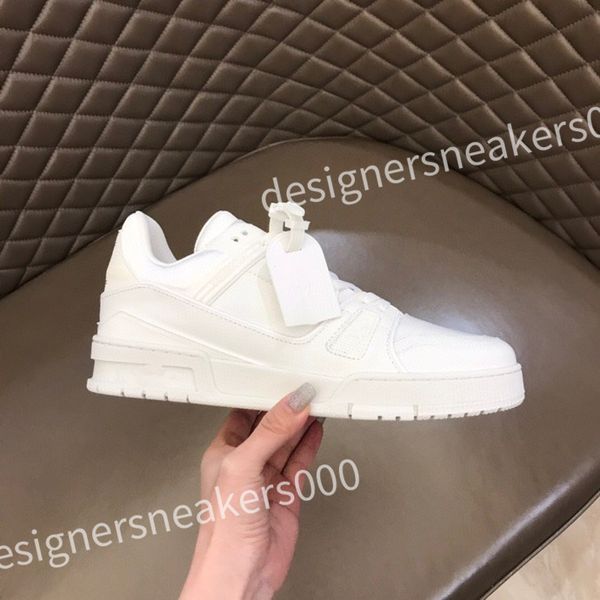 

new luxurys sneaker black white casual shoes bicolor calf leather shoes rubber outsole mens designers sneakers rd0803