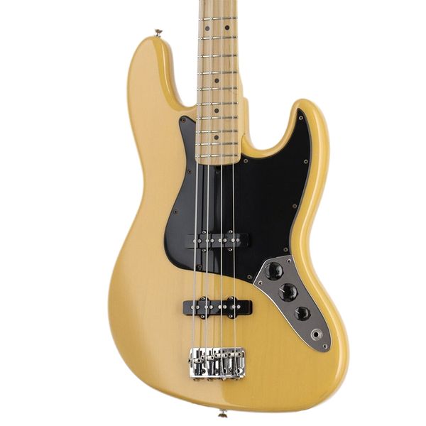 

jazz bass alder s1sw butter scotch blonde electric bass guitar