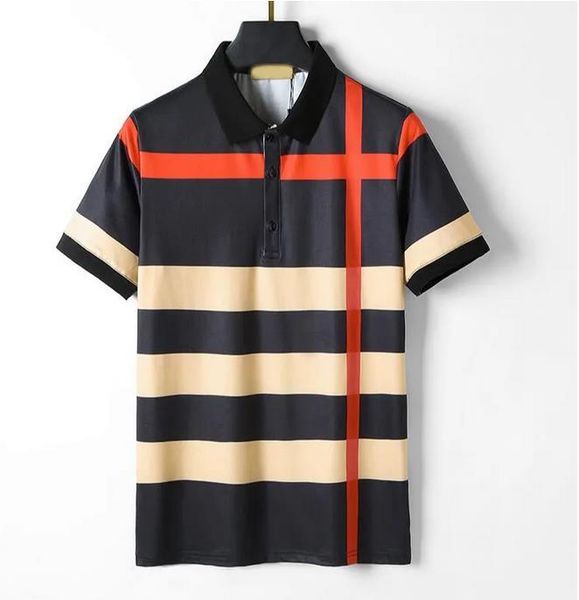 

designer men polo shirts summer casual brand short sleeve solid mens turn down collar zippers m--xl-2xl-3xl, White;black