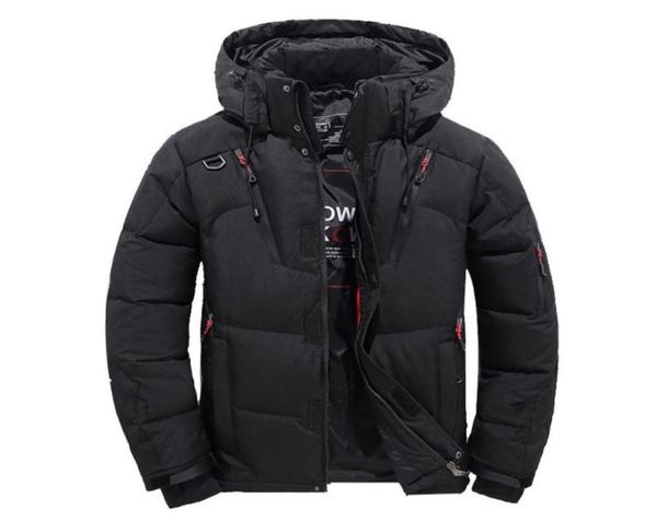 

men039s coats boys fashion casual warm winter hat detachable zipper coat outwear jacket blouse mens blous4964818, Black