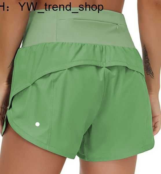 

shorts yoga outfit sets sport y casual fitness leggings lady girl workout gym underwear running with pocket on the back 7 lululemen ron8 lul, Black
