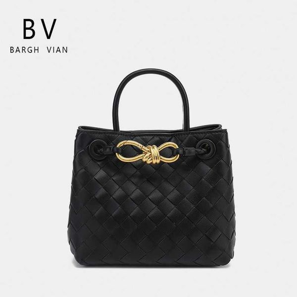 

designer andiamo bag botegas purse new woven tote shopping leather one shoulder handheld women's zmo9