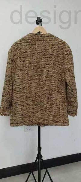 

women's jackets designer ce family autumn 22nd new v-neck outline medium length single breasted loose slim fragrant fur coat women 4ye3, Black;brown