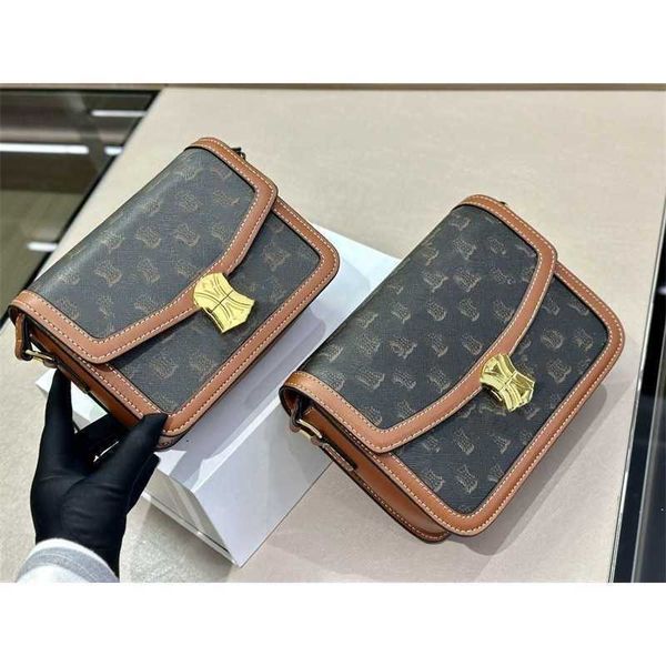 

luxurys classic box designer celinne bags handbags envelope bags shoulder crossbody bag tote women's fashion textured leather multifunc