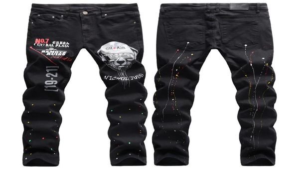 

mens 2020 luxury designer clothes jeans for men black denim pants fashion true brand skinny joggers biker rock revival mens design5367347, Blue