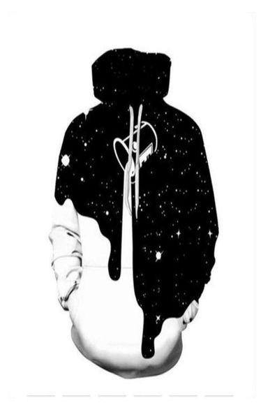 

new native colorful oil paint 3d printed fashion menwomen hip hop hoodies casual long sleeve hooded pullover a0182024657918219, Black