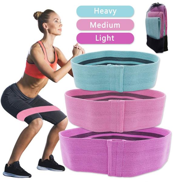 

booty hip resistance bands set fabric non slip for fitness yoga pilates legs and butt glute workout stretching training2151540