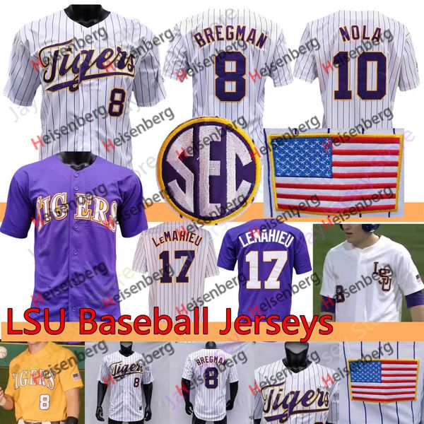 

baseball custom lsu baseball jersey college ncaa dylan crews giovanni digiacomo daniel cabrera dj lemahieu aaron nola alex bregman gausman b, Blue;black