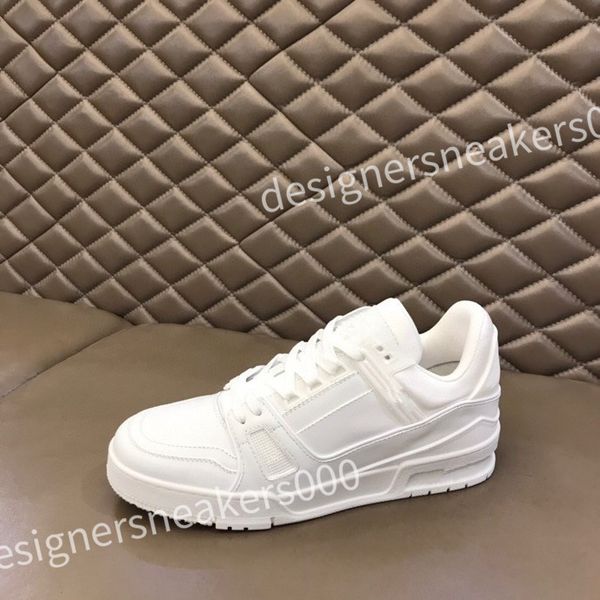 

new luxurys sneaker black white casual shoes bicolor calf leather shoes rubber outsole mens designers sneakers rd0803