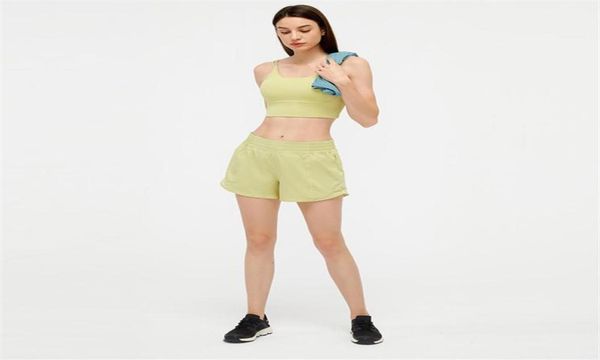 

women039s tracksuits yoga short pants outfit hidden zipper poet womens sports shorts loose breathable casual running sportswear5416005, Gray