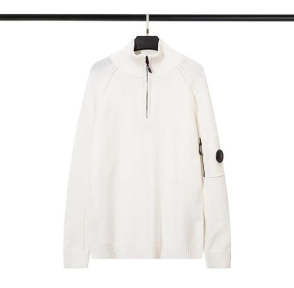 

men039s sweaters 8893 fashion new pullover stand collar half zipper knitted sweater8986720, White;black