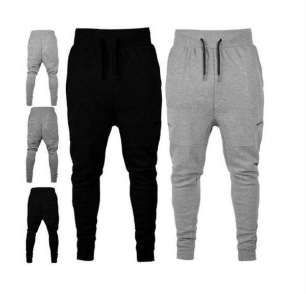 

new fashion men039s sports pants spring and autumn leisure plus size harlan feet drawers drawstring slim trousers whole customi6630546, Black