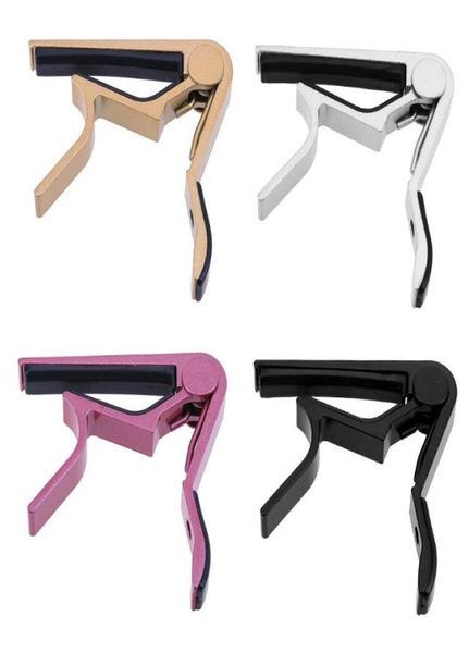 

aluminum alloy tune guitar tuner clamp key trigger capo for acoustic electric musical instruments part guitar accessories7153105