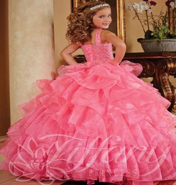 

whole new neck flower girl dress fashion divine beaded accent lace up organza pageant gown sweetheart tailor made girl039s 5889052, White;red