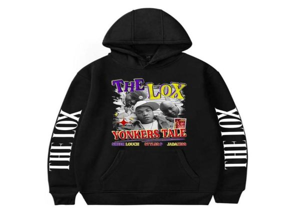 

men039s hoodies sweatshirts frdun 2021 the lox 2d print hooded sweatshirt womenmen clothes casual hoodie7573064, Black