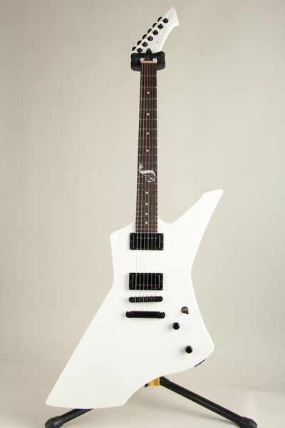 

l td sna kebyte snow white metallica's james hetfield signature electric guitar