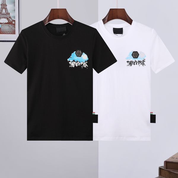 

designer tshirt men tees summer mens casual tshirts t shirts for man women short sleeve brand tee shirt clothing letter pattern printed tees, White;black
