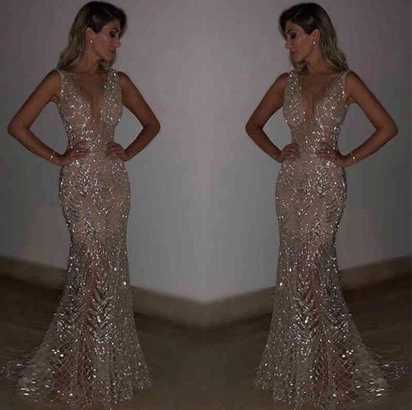 

casual dresses annual meeting evening dress women039s long sleeveless deep v sequin women gcxi8119138, Black;gray