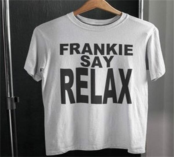 

frankie say relax shirt tv show friends tshirt tee from series gift clothing christmas gift 2107224050693, White