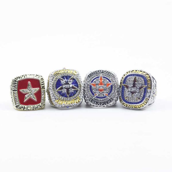 

2021 houston astronauts 4 champion rings baseball championship set, Silver