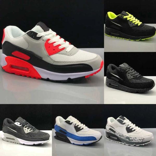 

2023 sneakers shoes new airs cushion 90 fashion men classic 90 men and women running shoes sports trainer cushion 90 surface breathable spor