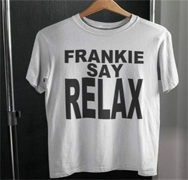 

frankie say relax shirt tv show friends tshirt tee from series gift clothing christmas gift 2107228601061, White