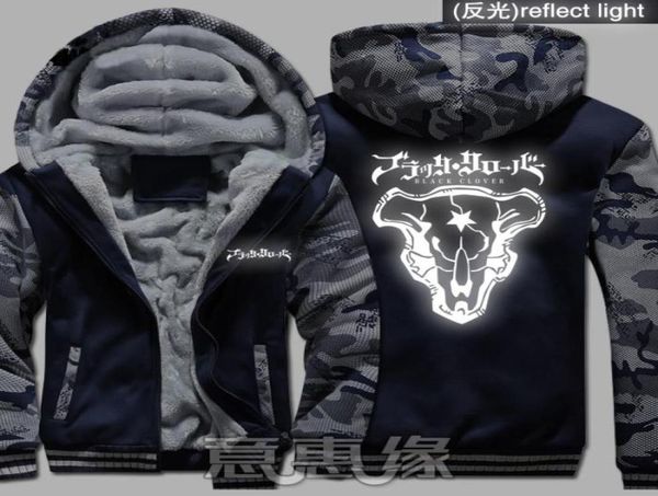 

new winter warm black clover hoodies anime yuno asta hooded coat thick zipper cardigan jacket sweatshirt2574658