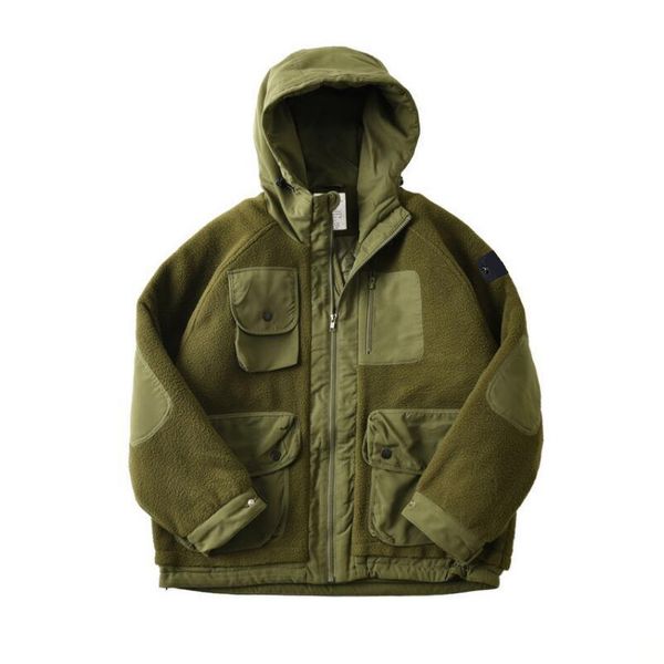 

casual outdoor storm jacket casual sports design windproof men's pike jacket collar hat warm real wolf skin fashion classic adventure s, Black;brown