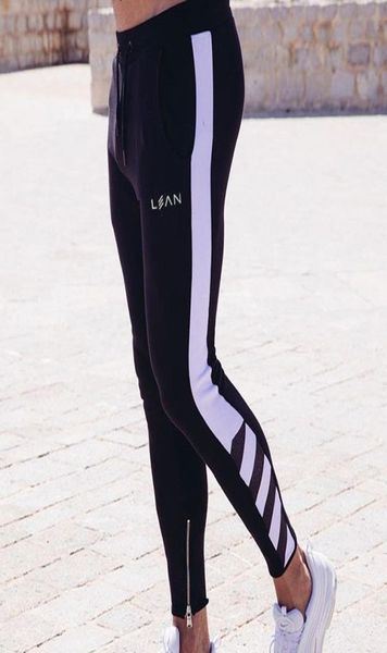 

casual jogging pants men039s sports pants tight high elastic brand sportswear sportswear jogging men039s 20184564785, Black