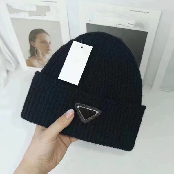 

knitted hat fashion letter cap popular warm windproof stretch multi-color high-quality beanie hats personality street style couple headwear, Blue;gray