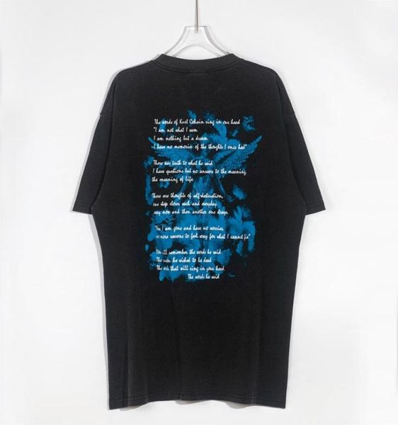 

wash vintage short sleeve high street loose casual tshirt013019258, Black;brown