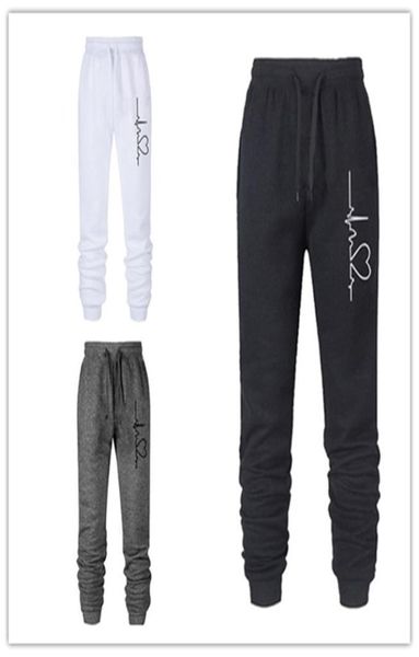 

korean style print harem pants women casual loose thick sweatpants autumn winter trousers female fashion new2549067, Black;white