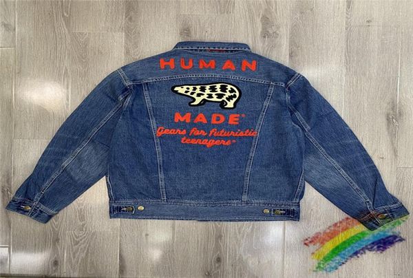 

embroidered denim work jackets men women 1 streetwear fashion cowboy men039s jean jacket9449134, Black;brown