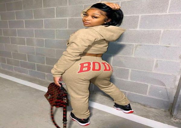 

female sporty 2 piece set hoodies and sweatpants fall winter clothes women two piece outfits casual tracksuits sweatsuits30036705916498, Gray
