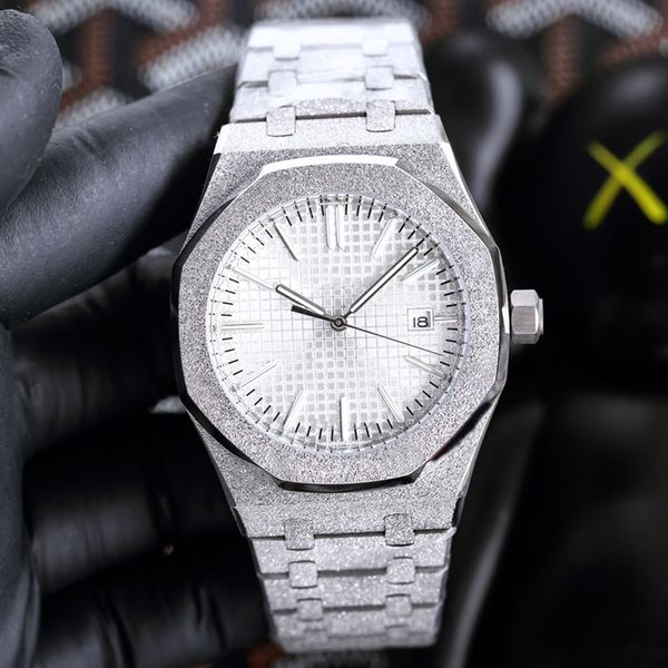 

shiny mens watch automatic mechanical designer watches 45mm sapphire luminous business wristwatch montre de luxe, Slivery;golden