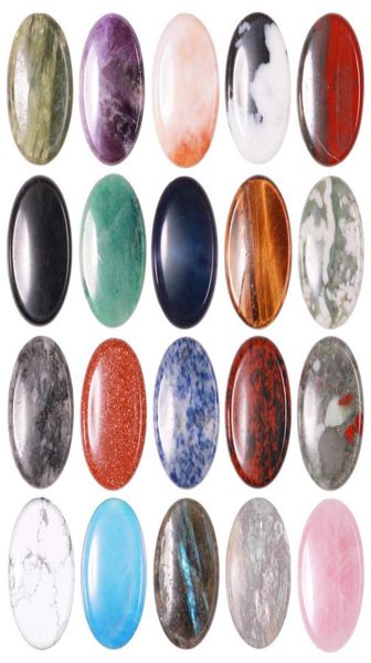 

worry stone thumb gemstone natural rose quartz healing crystal therapy reiki treatment spiritual minerals massage palm gem 45mm353844799, Black