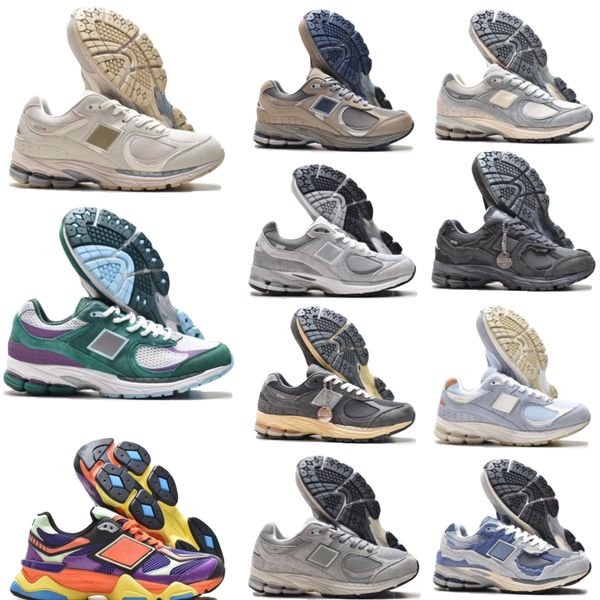 

brand designer 2002r sports shoes new casual shoe platform new9060 protective bag pink low rain cloud wheat male n2002 r sports training b22