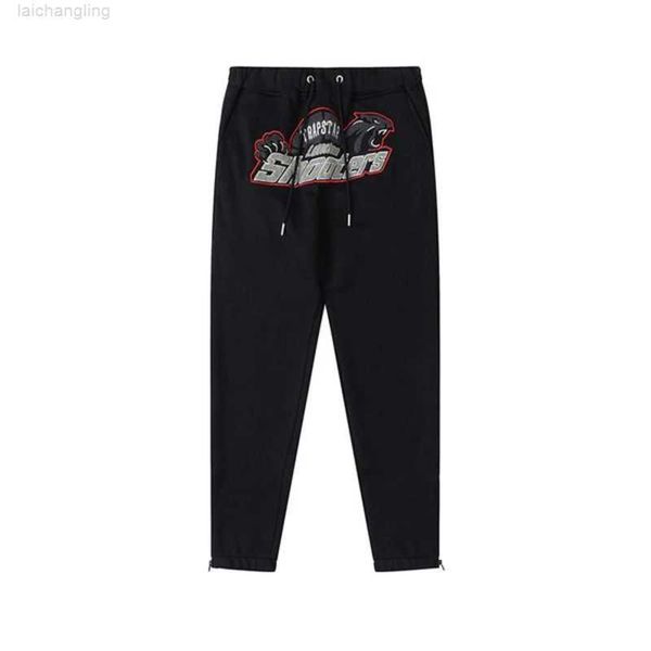

men's tracksuits casual embroidered men women hoodie trapstar london shooters hooded tracksuit designer sportswear865h, Black