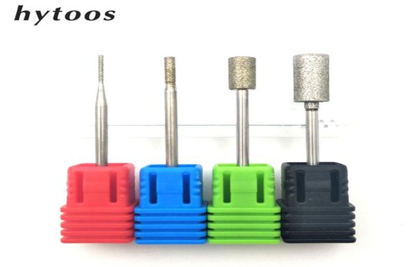 

hytoos 5 barrel diamond bit 332quot rotary burr manicure cutters electric drill accessories nail mill tools3053827