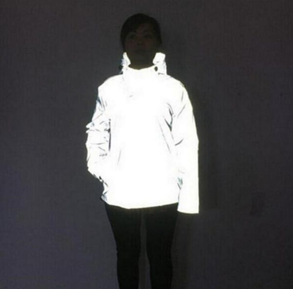 

reflective jacket 2021 thin windbreaker winter jacket men hip hop hooded coat waterproof zipper coats outwear men clothing5214811, Black;brown
