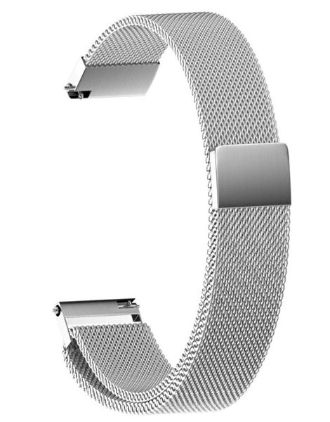 

watch strap fashion milanese magnetic loop stainless steel watch strap bands 2220181614mm relogio masculino18jan111427495, Black;brown