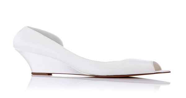 

selling nice 8cm wedge sandal dyeable satin wedding dress shoes with rhinestone elegant with bow women shoes bridal shoes for 2538341, Black