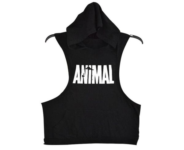 

oneck men cotton hoodie sweatshirts fitness clothes bodybuilding tank men sleeveless tees shirt golds stringer vest h 156469642, White;black