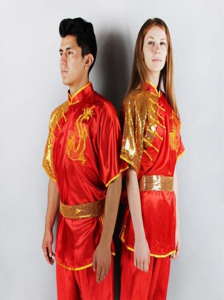 

wushu fighting show clothes competition kungfu sequins embroidered dragon highend nanquan clothing long fist stretch silk suits3174956, Gray