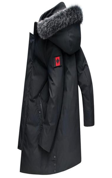 

winter jacket men new casual thicken warm 30 degrees cottonpadded jackets men039s hooded windbreaker parka size 8xl 7xl 6xl3561165, Black