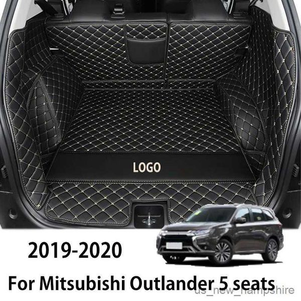 

trunk mat tikar mobil untuk mitsubishi outlander 5 sesi-kursi 2019 2020 2021 karpet bagasi tahan air liner kargo r230808