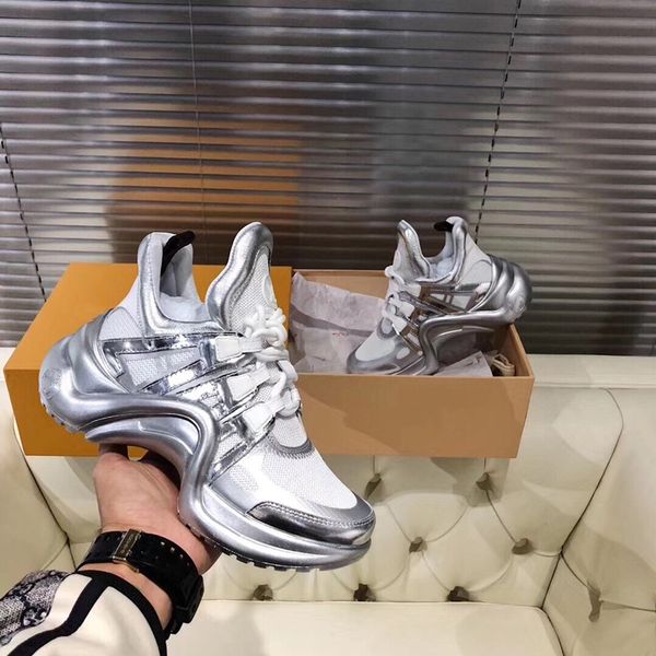 

platform men gym casual shoes women travel leather lace-up sneaker cowhide fashion trainers letters thick bottom woman shoe flat lady 0807, Black